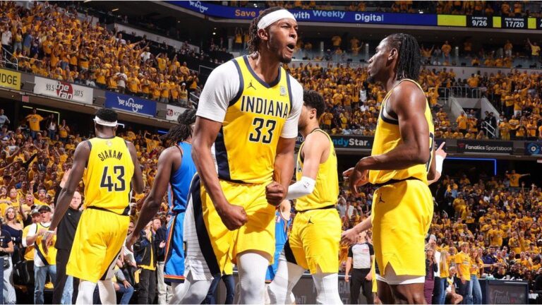 Finales de la NBA: Indiana Pacers venció a Oklahoma City Thunder y lidera 2-1 la serie