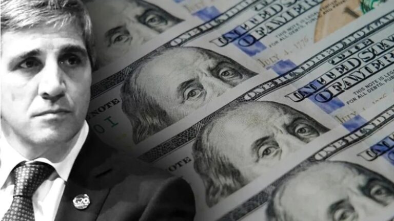 El ministro Caputo busca inversores del exterior y sumar USD 1.000 millones a las reservas