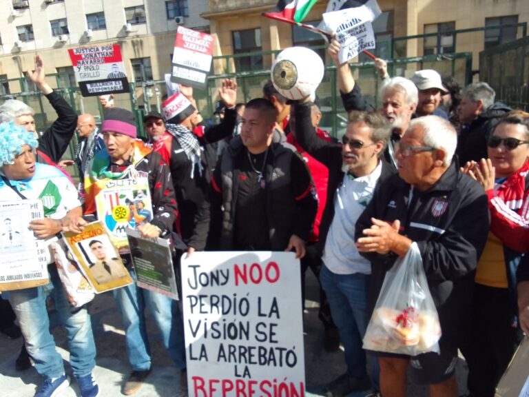 Jonathan Navarro, herido por la represión: Milei y Bullrich son responsables, se hará justicia