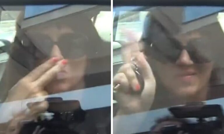 Qué pasa? Reapareció Griselda Siciliani en medio de la crisis con Luciano Castro y protagonizó un extraño momento en la calle