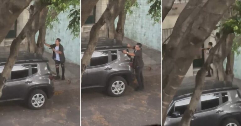 Tambaleándose y escondido detrás de un auto: así fue el ataque del policía borracho que disparó 14 veces en Villa Crespo