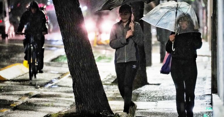 Volvió la lluvia a la Ciudad y el GBA, con alerta amarilla por tormentas: cómo sigue el tiempo este fin de semana largo de Carnaval