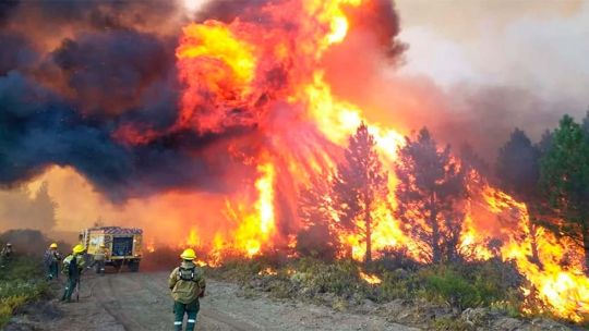 Detectaron tres nuevos focos de incendio en Chubut y denunciaron que fueron provocados de manera intencional