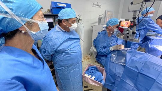 Harán una maratón de cirugías de cataratas gratuitas durante 24 horas