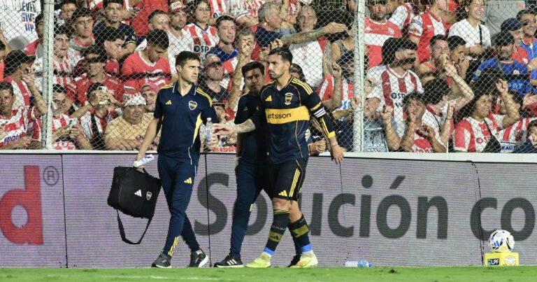 Alerta en Boca y la Selección por Paredes y su tobillo derecho