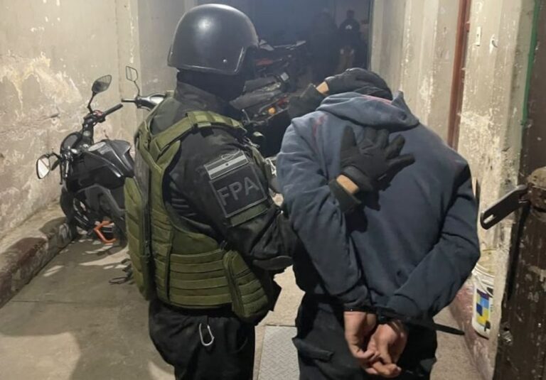 Procedimiento policial en Río Cuarto